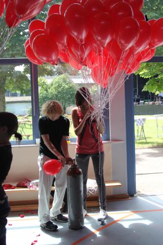 Alexandra und Jan bei der Arbeit