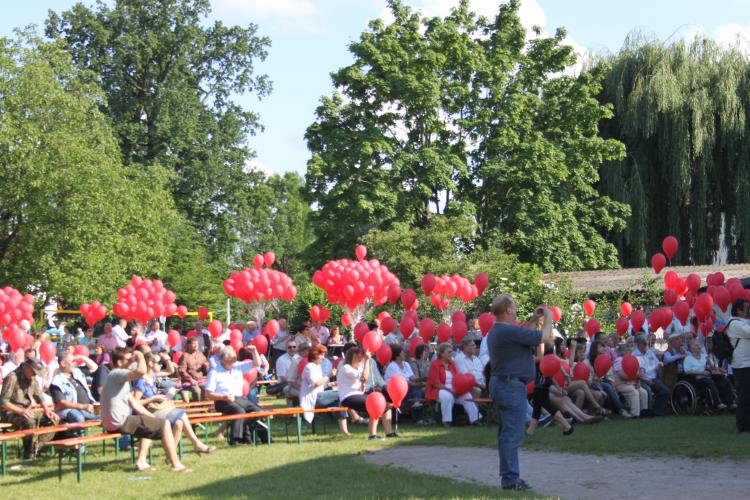 Alle warteten gespannt auf den Start