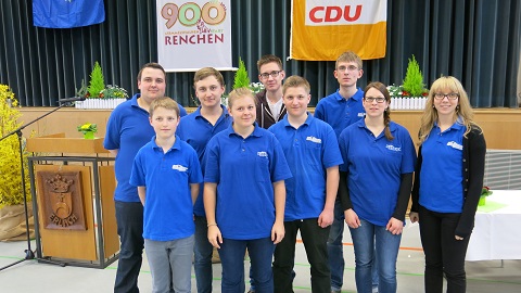 Das Jugendleiterteam vom Musikverein Erlach hat tolle Arbeit geleistet