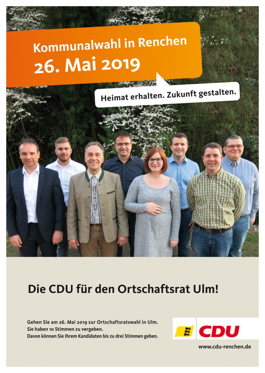 Die Kandidaten für den Ortschaftsrat Ulm